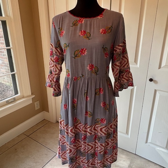 April Cornell Paris dress Rayon medium - Picture 9 of 11